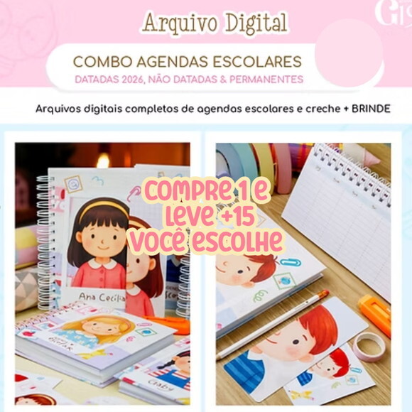 Arquivo Digital Agenda Escolar 2026 #7298