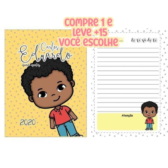 Arquivo Digital Agenda Escolar Menino #7223