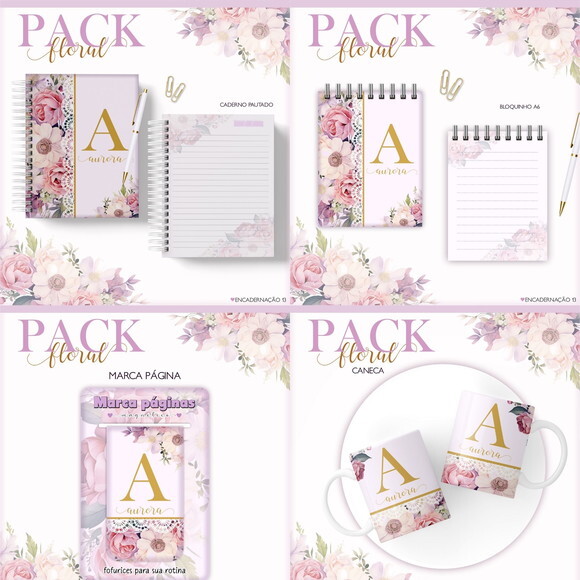 Arquivo Digital Agenda Floral 2026 #7060