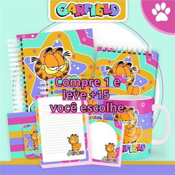 Arquivo Digital Agenda Garfield 2025 #6099