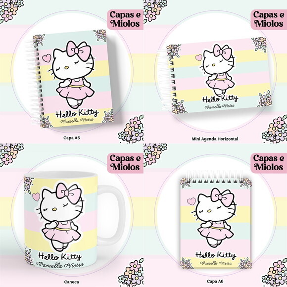 Arquivo Digital Agenda Hello Kitty #6101