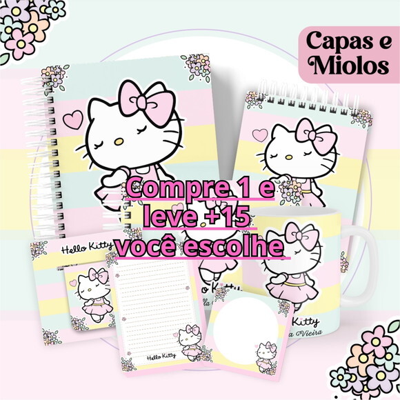 Arquivo Digital Agenda Hello Kitty #6101
