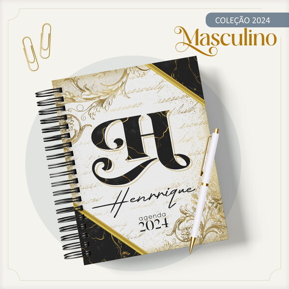 Arquivo Digital Agenda Masculina 2024 #2484