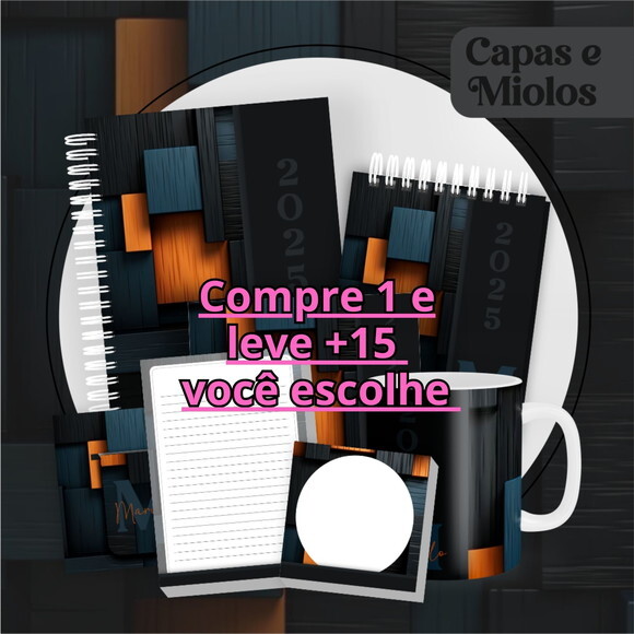Arquivo Digital Agenda Masculino #6106
