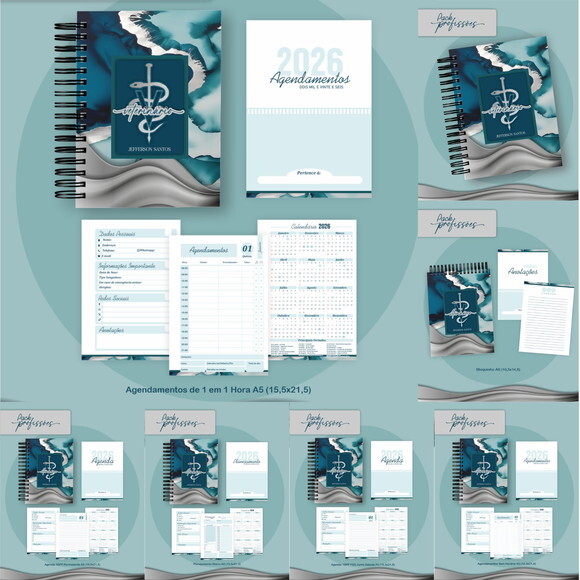 Arquivo Digital Agenda Profissões Masculina 2026 #7212