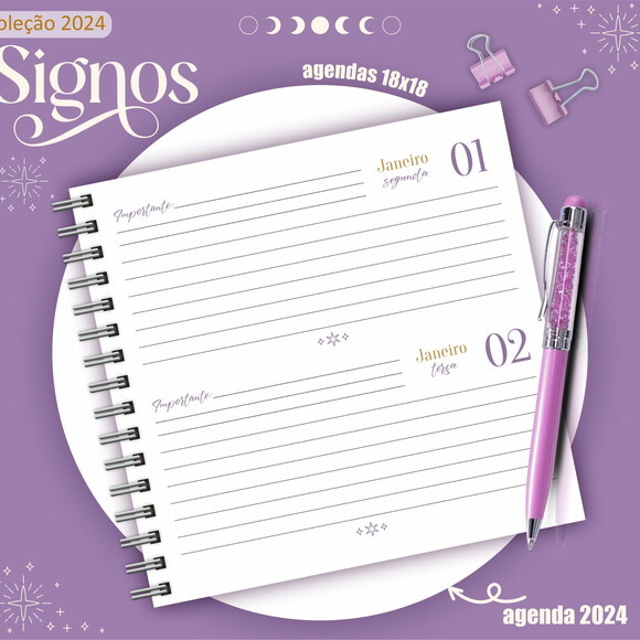 Arquivo Digital Agenda Signos 2024 #3250