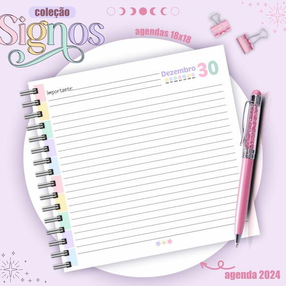 Arquivo Digital Agenda Signos 2024 #3551