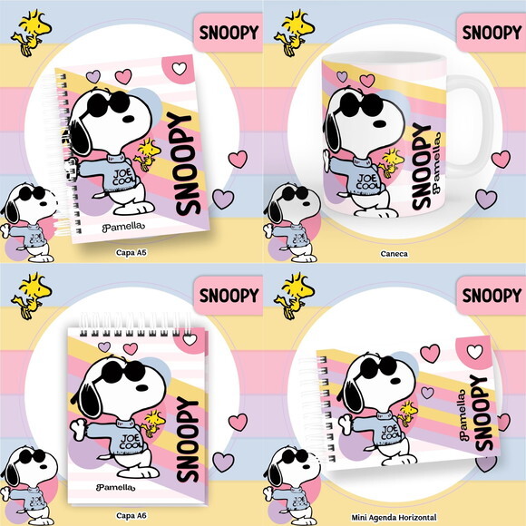 Arquivo Digital Agenda Snoopy 2025 #6111