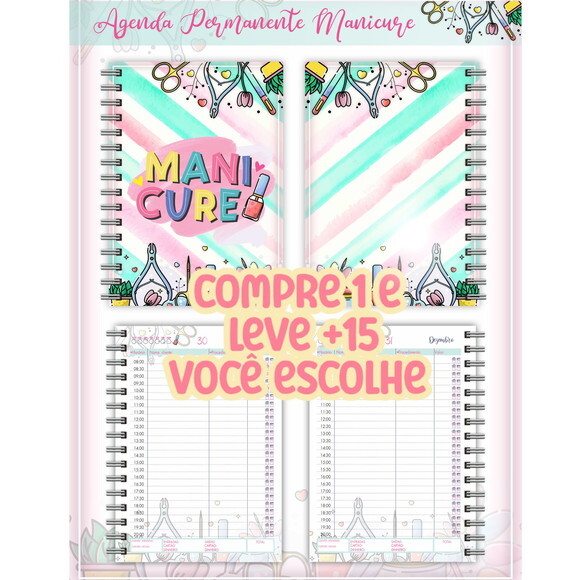 Arquivo Digital Agendamentos Manicure #7475