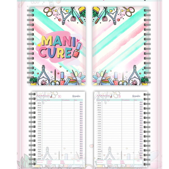 Arquivo Digital Agendamentos Manicure #7475