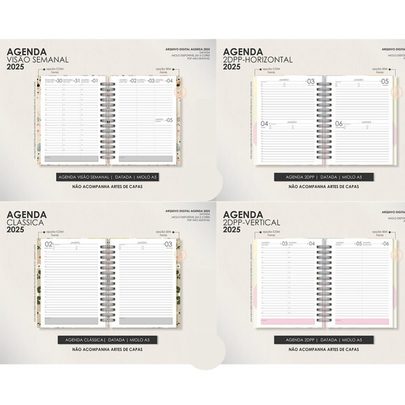 Arquivo Digital Agendas 2025 #4636