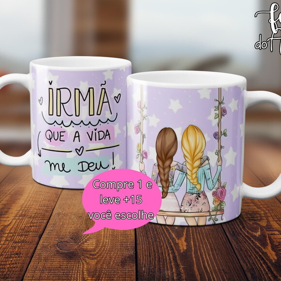 Arquivo Digital Arte Caneca Dia dos Amigos #5004
