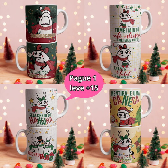 Arquivo Digital Arte Caneca Natal #3468