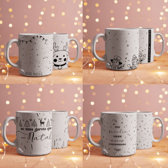 Arquivo Digital Arte Caneca Natal #3469
