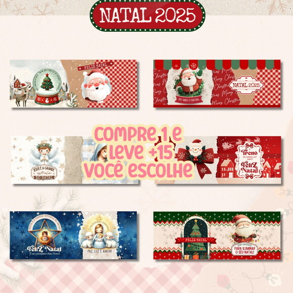 Arquivo Digital Arte Caneca Natal #7342