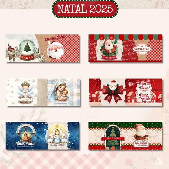 Arquivo Digital Arte Caneca Natal #7342