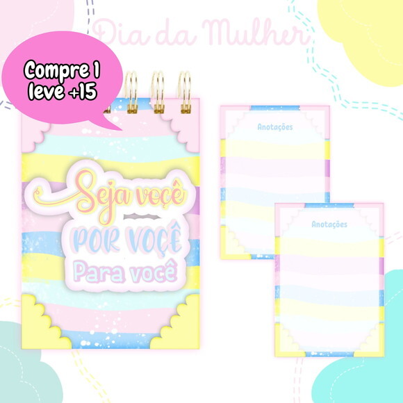 Arquivo Digital Bloquinho Dia das Mulheres #3775