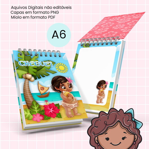 Arquivo Digital Bloquinho Moana #2856