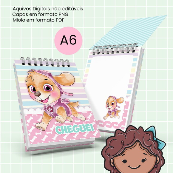 Arquivo Digital Bloquinho Patrulha Canina #2854