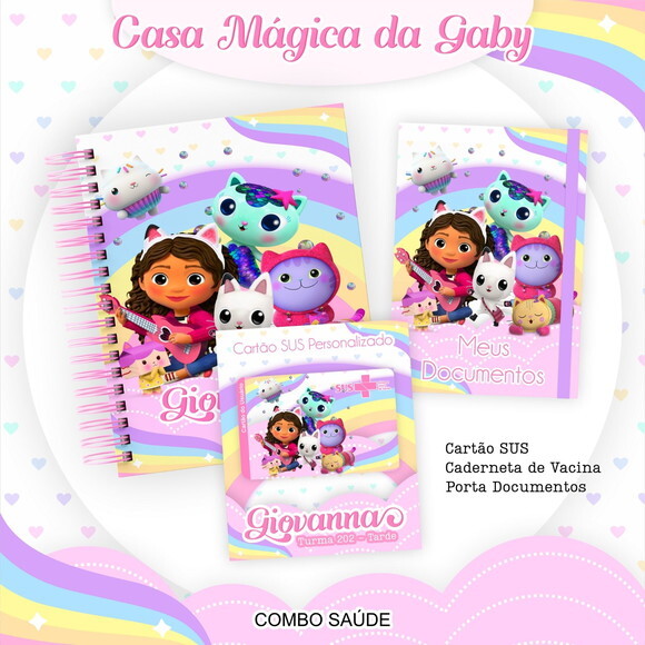 Arquivo Digital Caderneta a Casa Mágica da Gabi #6557