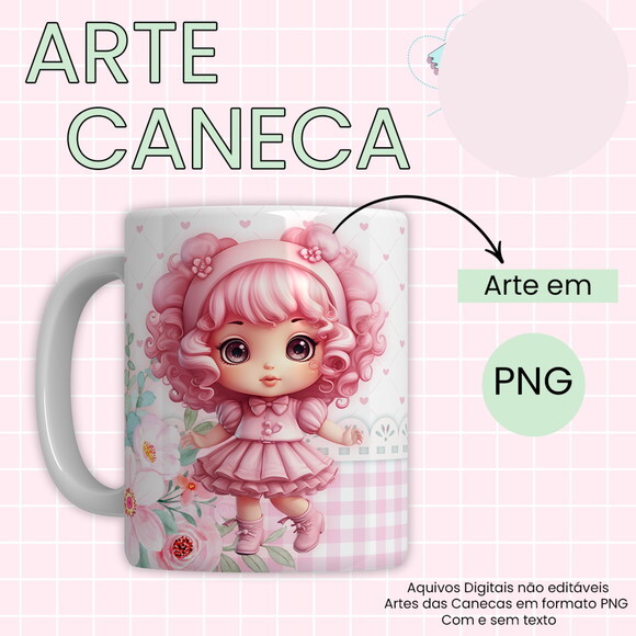 Arquivo Digital Caderneta Boneca #2866