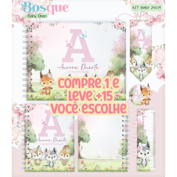 Arquivo Digital Caderneta Bosque Menina #7282