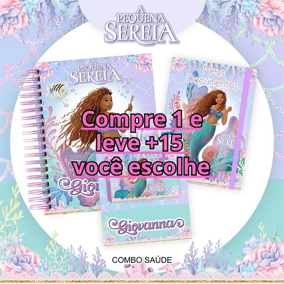 Arquivo Digital Caderneta de Saúde a Pequena Sereia #6531