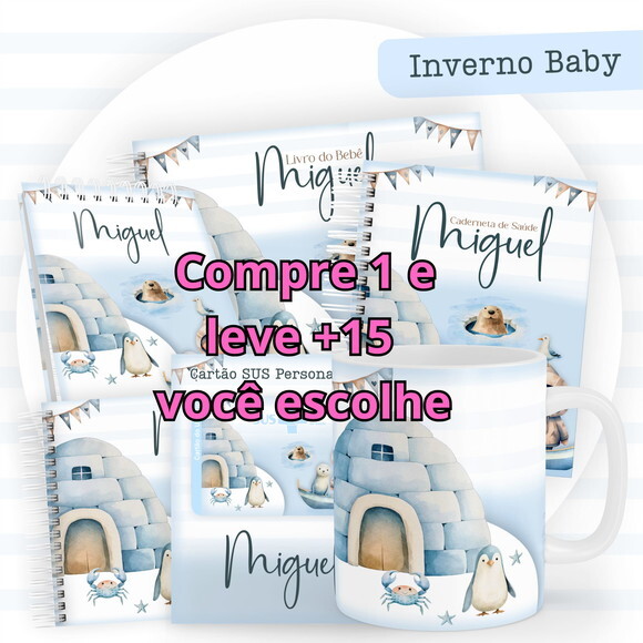Arquivo Digital Caderneta Inverno Baby #5815