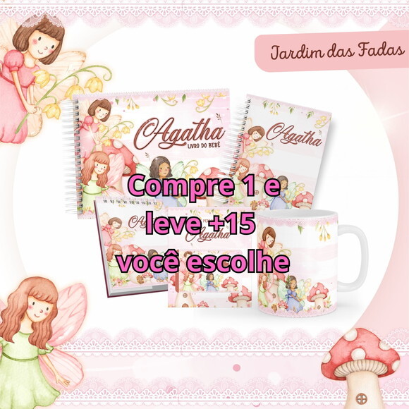 Arquivo Digital Caderneta Jardim das Fadas #1017