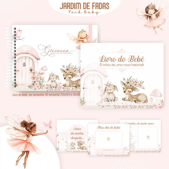 Arquivo Digital Caderneta Jardim das Fadas #7322