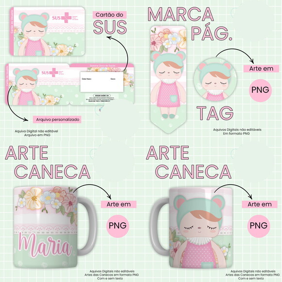 Arquivo Digital Caderneta Metoo Dolls #2865