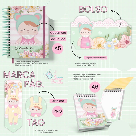Arquivo Digital Caderneta Metoo Dolls #2865