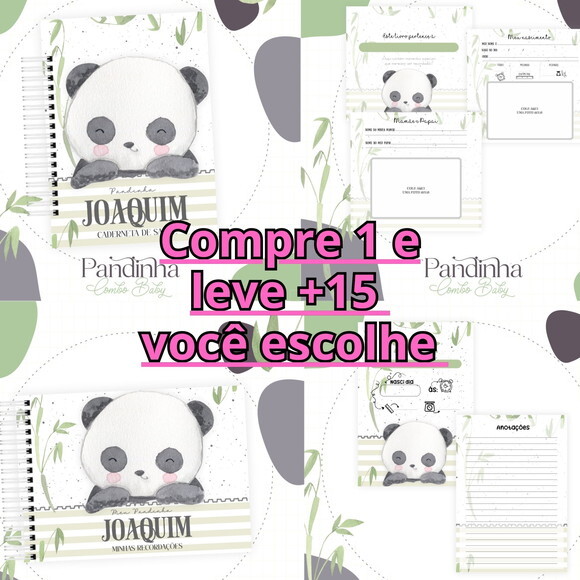 Arquivo Digital Caderneta Pandinha #6909