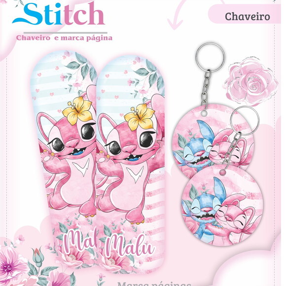 Arquivo Digital Caderneta Stitch #3287