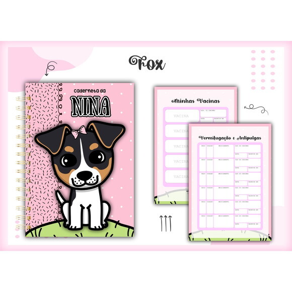Arquivo Digital Caderneta Vacina Pet Fox #1370