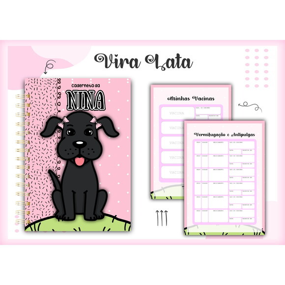 Arquivo Digital Caderneta Vacina Pet Vira Lata #1413