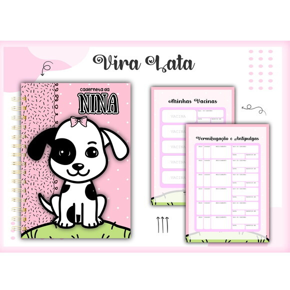 Arquivo Digital Caderneta Vacina Pet Vira Lata #1421