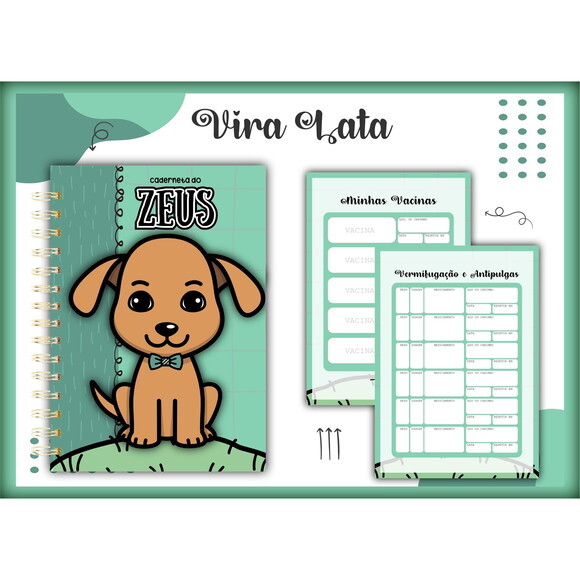Arquivo Digital Caderneta Vacina Pet Vira Lata #1420