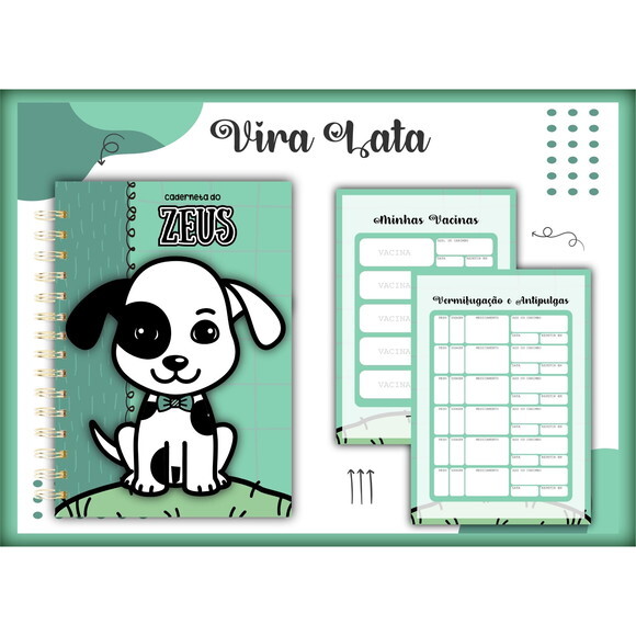 Arquivo Digital Caderneta Vacina Pet Vira Lata #1422