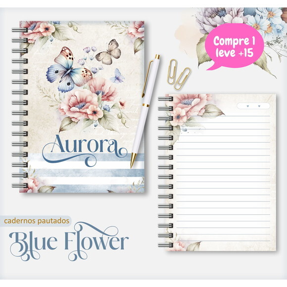 Arquivo Digital Caderno Blue #3517