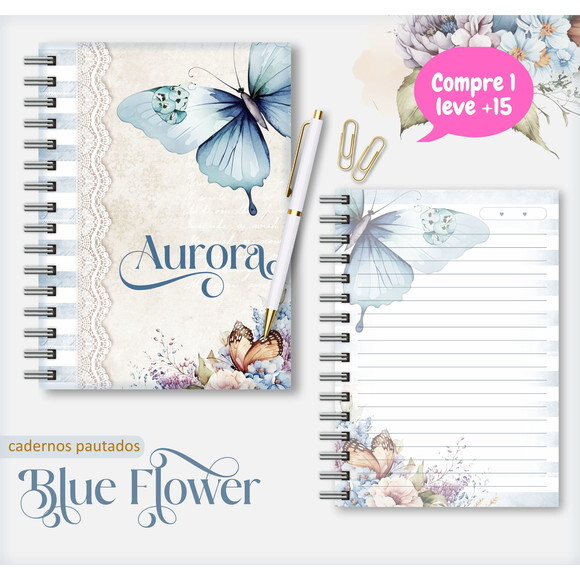 Arquivo Digital Caderno Blue #3518