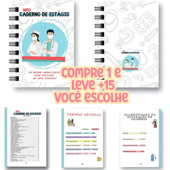 Arquivo Digital Caderno de Estagio Enfermagem #7454