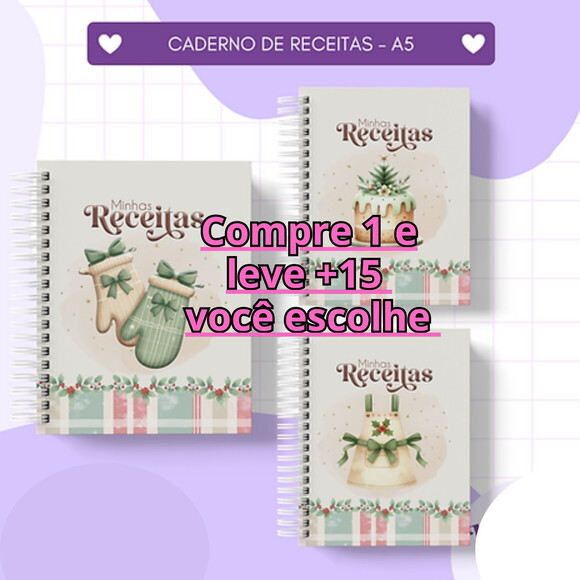 Arquivo Digital Caderno de Receitas #6077