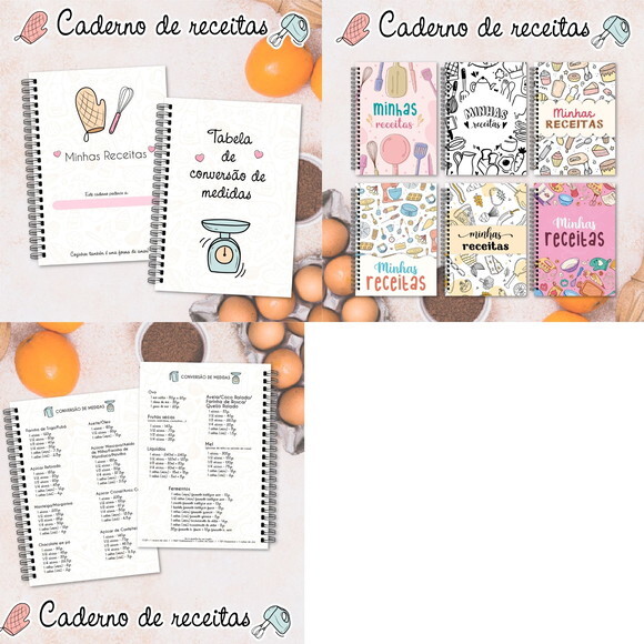 Arquivo Digital Caderno de Receitas #6078
