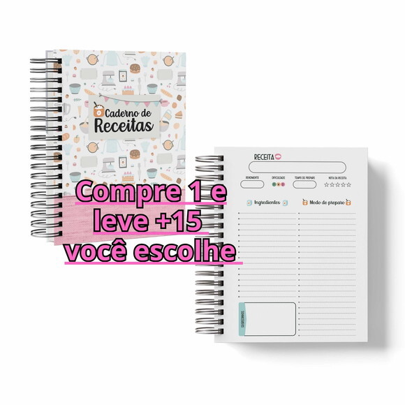 Arquivo Digital Caderno de Receitas #6080