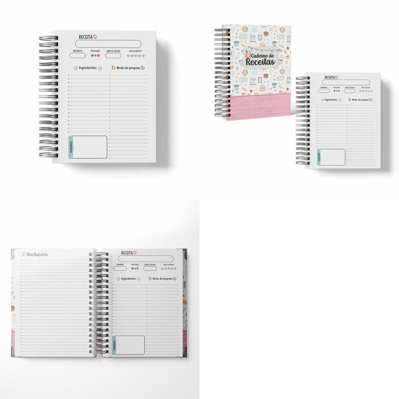 Arquivo Digital Caderno de Receitas #6080