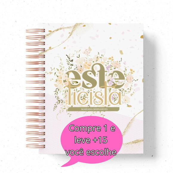 Arquivo Digital Caderno Esteticista 2025 #4695