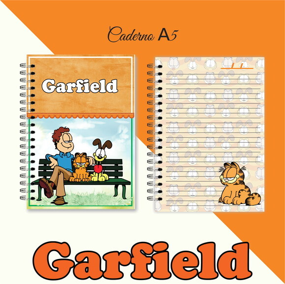 Arquivo Digital Caderno Garfield #454