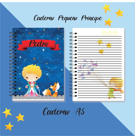 Arquivo Digital Caderno Pequeno Príncipe #441