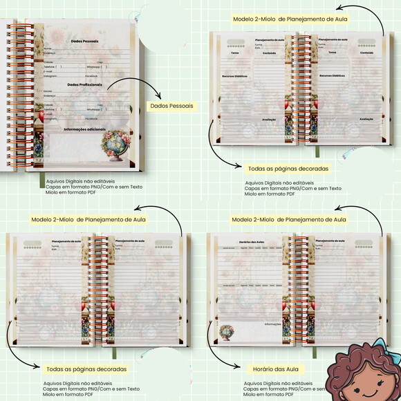 Arquivo Digital Caderno Planejamento #2863